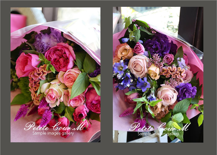 プティークール・エームのブーケ・花束の写真